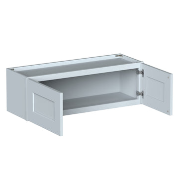 WALL CABINET W36" X H12" X D12" (DOVE GREY)