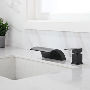 Boyel Living 8 in. Widespread Single Handle Bathroom Faucet with cUPC Hose