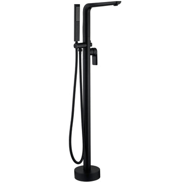 Single-Handle 1-Spray Tub and Shower Faucet in Matte Black (Valve Included) - Built In Valve