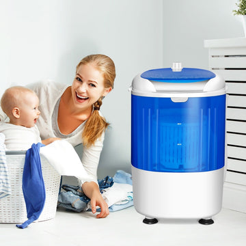 5.5 Lbs Portable Mini Semi Auto Washing Machine