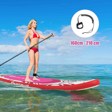 11 Feet Inflatable Adjustable Paddle Board with Carry Bag