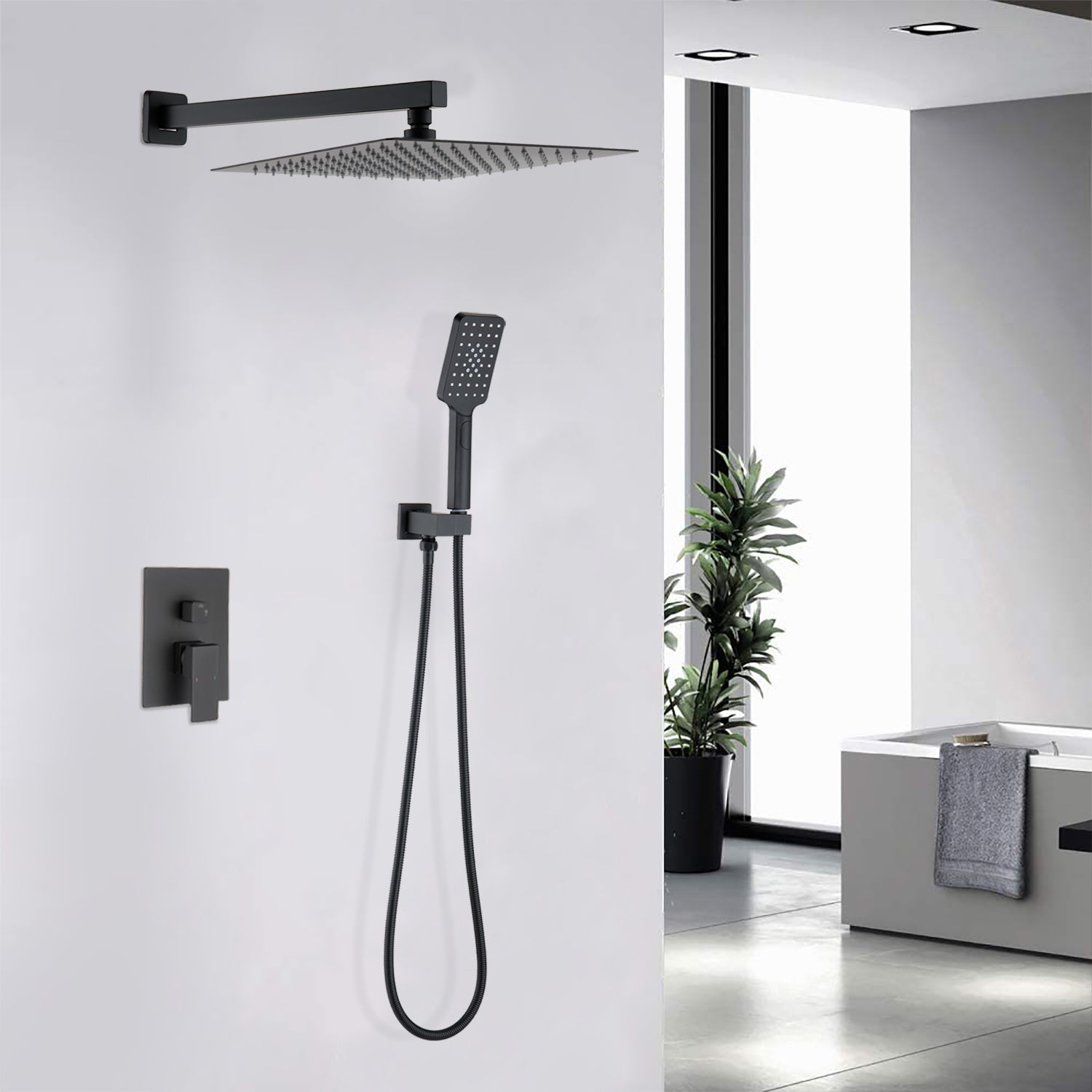 New Trends in Bathroom Design: Ceiling Mounted Shower Heads