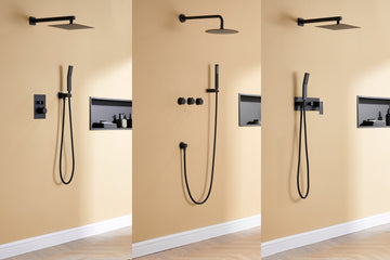 2022 New Trend Matte Black Shower System - Boyel Living