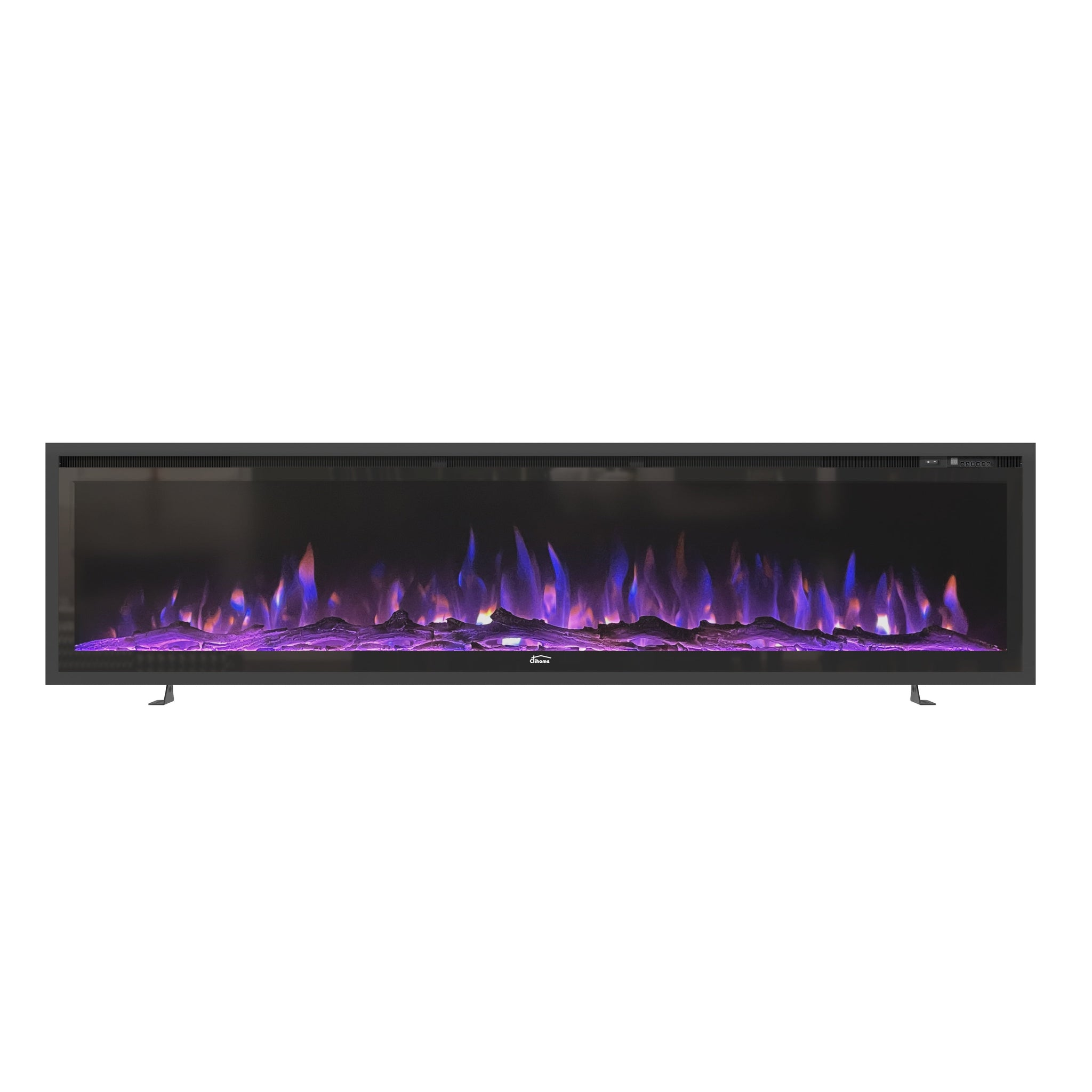 Recessed Wall-mounted Freestanding Multifunctional Electric Fireplace