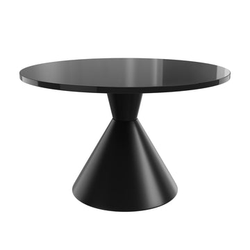 47 inches Oversized Round Modern Dining Table