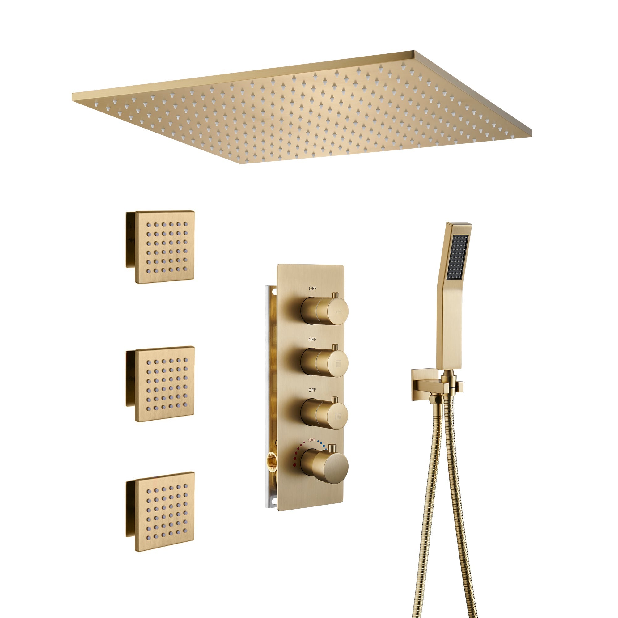 Brushed-Gold-Luxury-Thermostatic-Shower-System-with-Handheld-Shower-Ceiling-Mount-Rain-Dual-Shower-Heads-with-3-Body-Jets