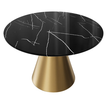 48 inches Round Marble Dining Table