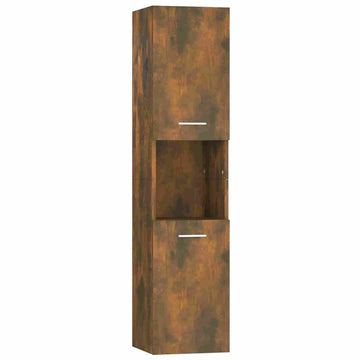 51.2 Tall Wall-Mountable Bathroom Cabinet  with Open Shelves for Laundry Rooms or Washrooms