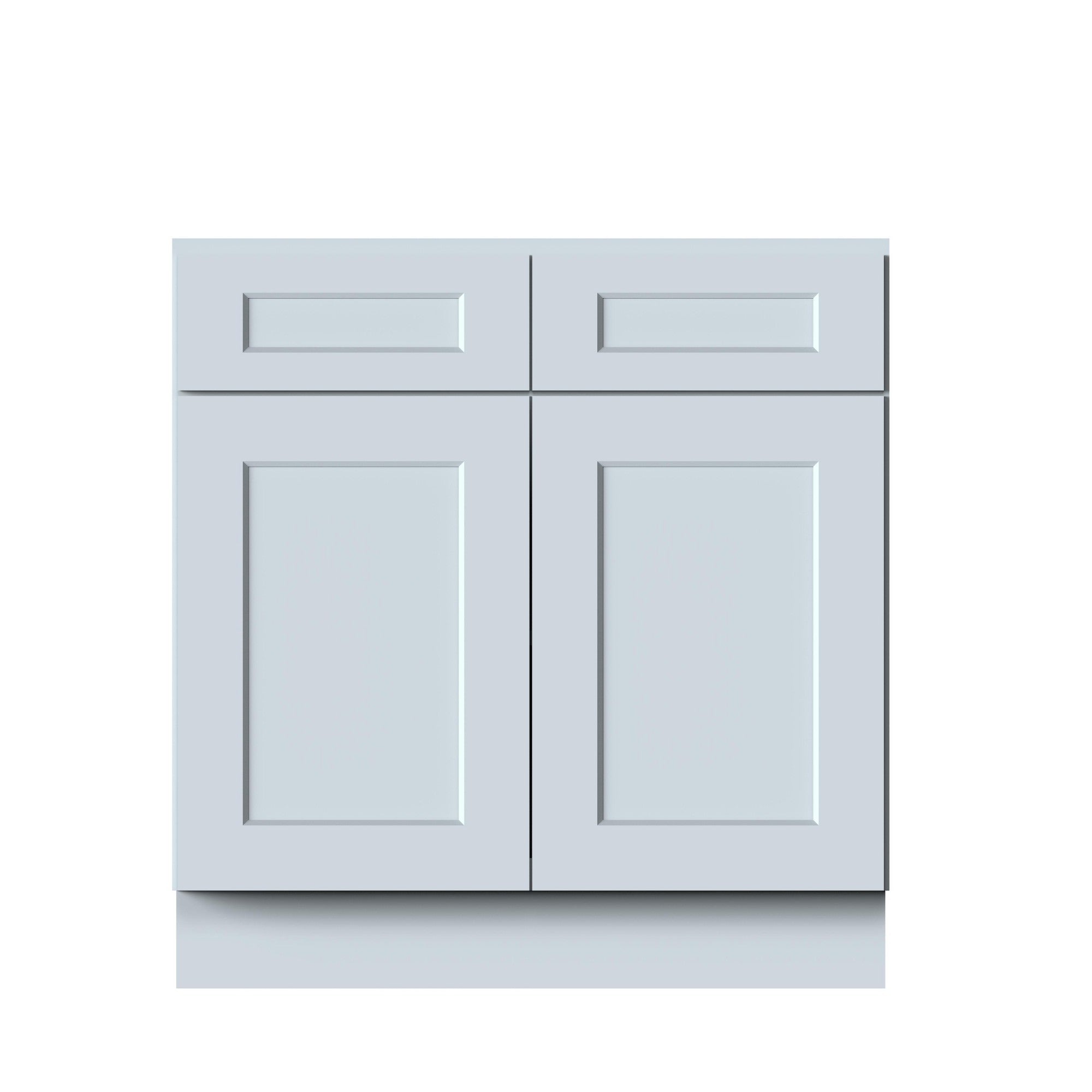 BASE CABINET W33" X H34.5" X D24" (DOVE GREY)