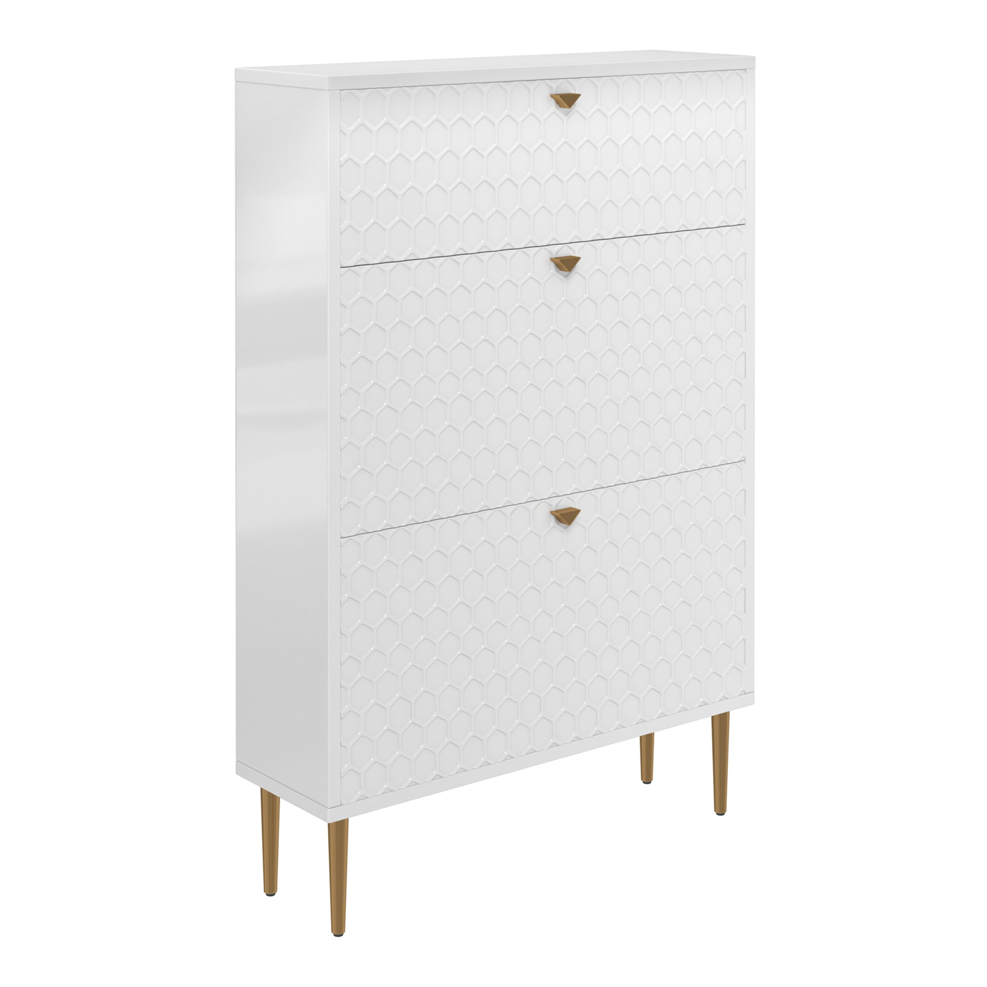 Boyel Living 24 Pair MDF Shoe Cabinet