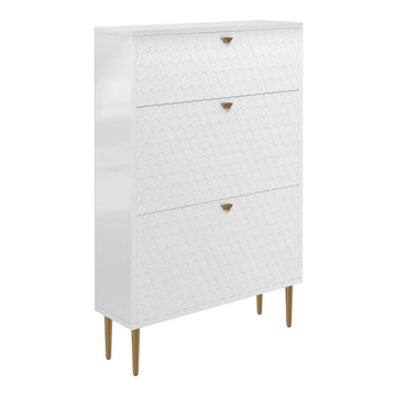 Boyel Living 24 Pair MDF Shoe Cabinet