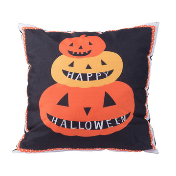 Cozy 20 Inch Halloween Pumpkin Pillow