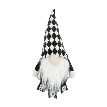 15.7 inch Boo Fabric Gnome Decor Halloween Decor for Tabletop Shelf or Entryway