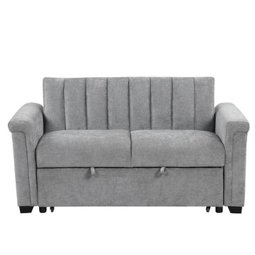 Convertible Soft Cushion Sofa Pull Bed ,for Two People to Sit On