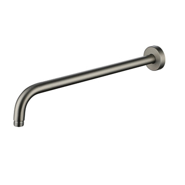 Round Wall-Mounted Shower Arm - 304 Stainless Steel, Universal 1/2