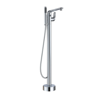 Freestanding Floor Mounted Bathtub Faucet - Anti-Scald, Durable, and Versatile