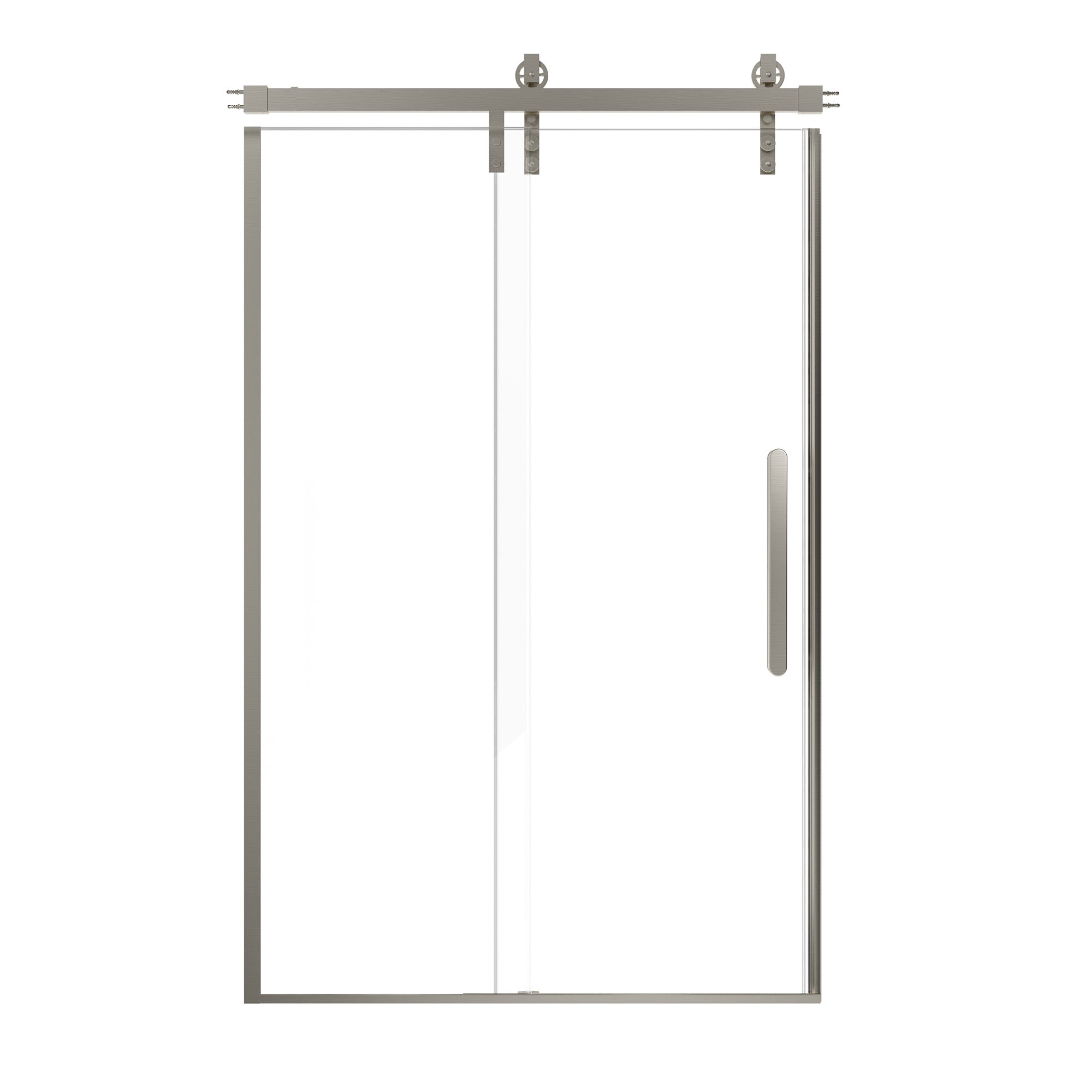 Sliding Frameless Glass Shower Door with Glass Certified by SGCC