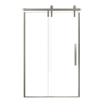 Sliding Frameless Glass Shower Door with Glass Certified by SGCC