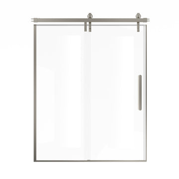 Sliding Frameless Glass Shower Door with Glass Certified by SGCC