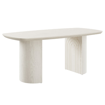 70.8¡± Solid Wood Dining Table