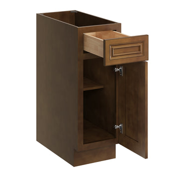 12 Inch Base Cabinet with Full Overlay Door and Soft Close Hinges