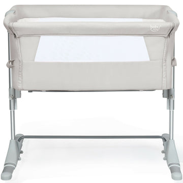 Beige Travel Portable Baby Bed Side Sleeper  Bassinet Crib with Carrying Bag