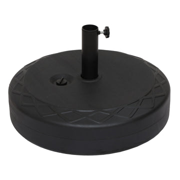 22 inches Patio Umbrella Base HDPE Round Umbrella Base Round Outdoor Umbrella Stand