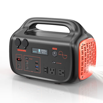 600W Solar Generator Portable Power Station with AC Outlet