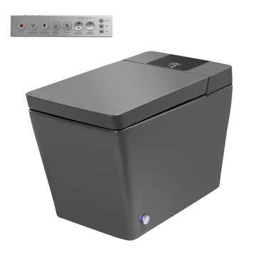 Smart Toilet Flagship Model Heated Seat Multi Wash Radar Sensor Auto Flush with Remote