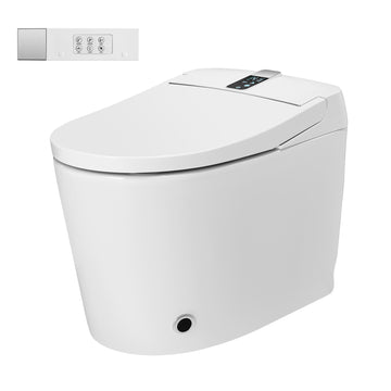 Smart Toilet Ceramic Body Heated Seat Multi Wash Auto Flush with Remote