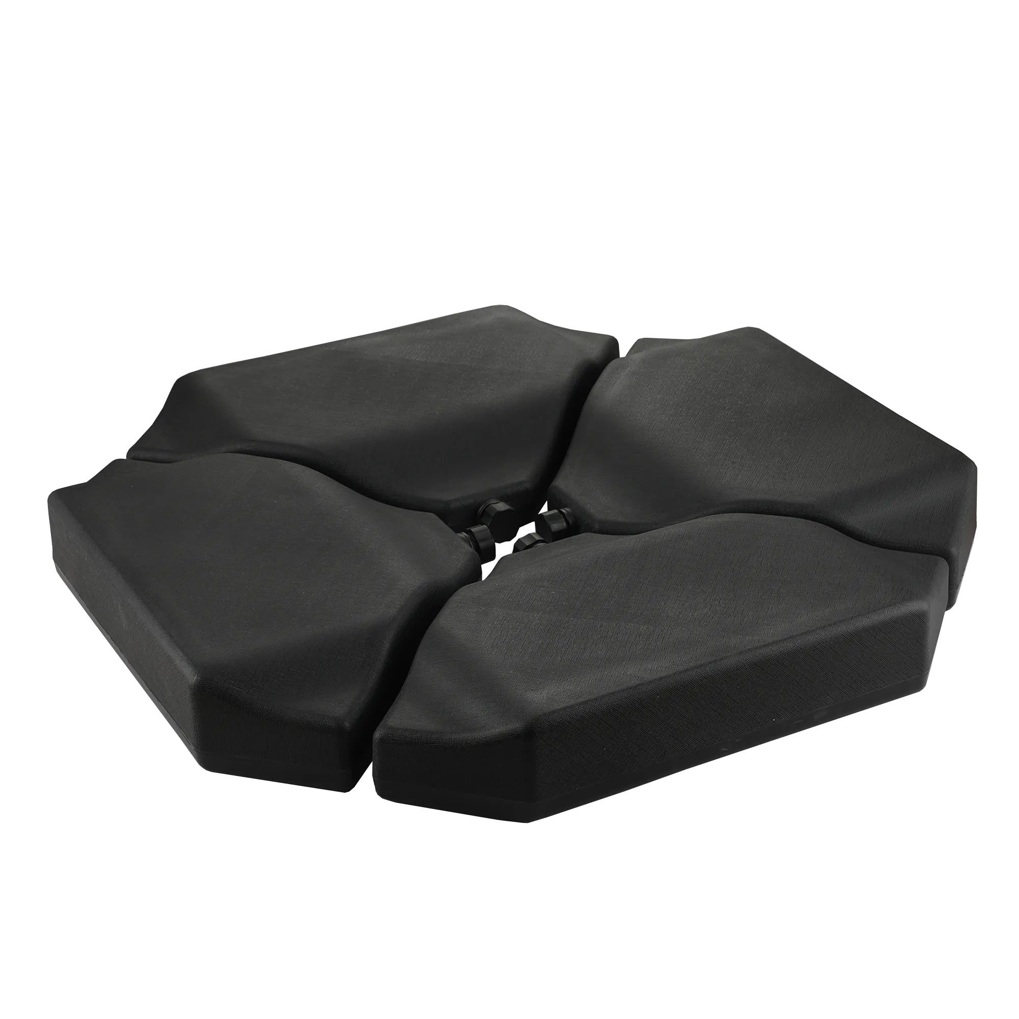 4PCS Rectangular Offset Umbrella Base Weighted Cantilever Heavy Duty Hanging Patio Umbrella Base