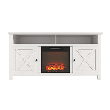 TV Stand Fits TVs up to 60 inches with Electric Fireplace