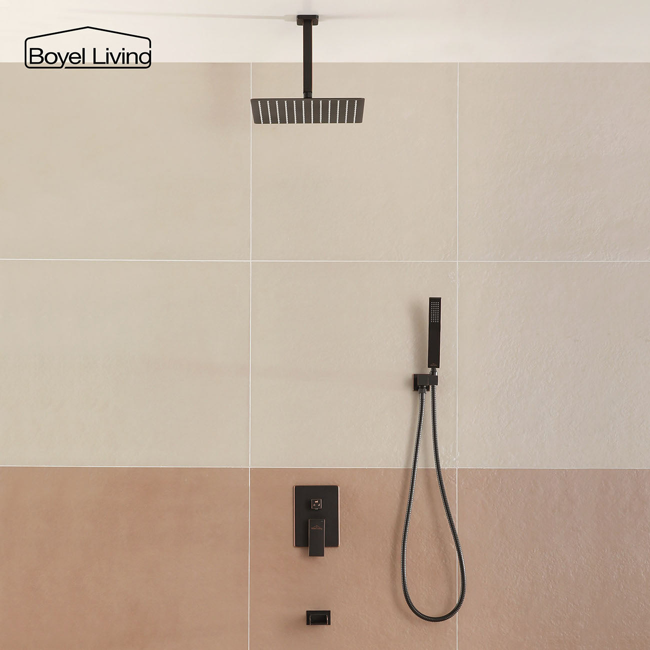 Boyel Living Three Function Shower System in Oil Rubbed Bronze