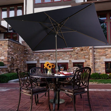 10' x 6'5 Rectangular Market Umbrella